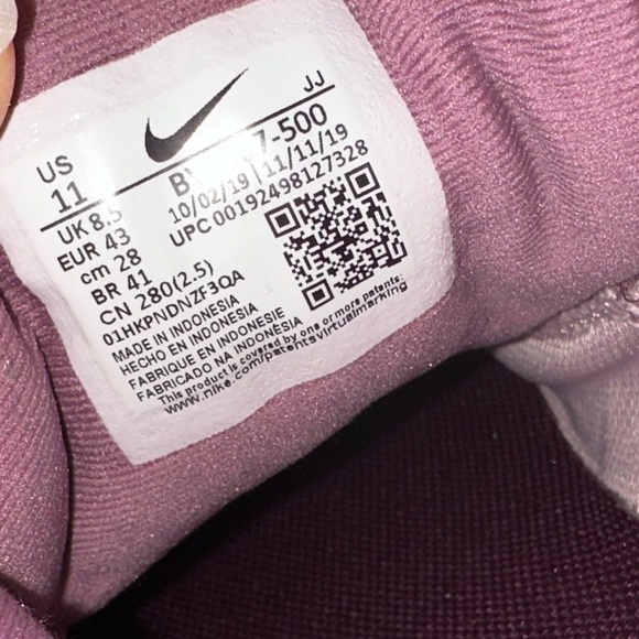 Nike women’s flex trainer 8 purple gold athletic shoe gym athleisure sz 11 - Picture 2 of 10